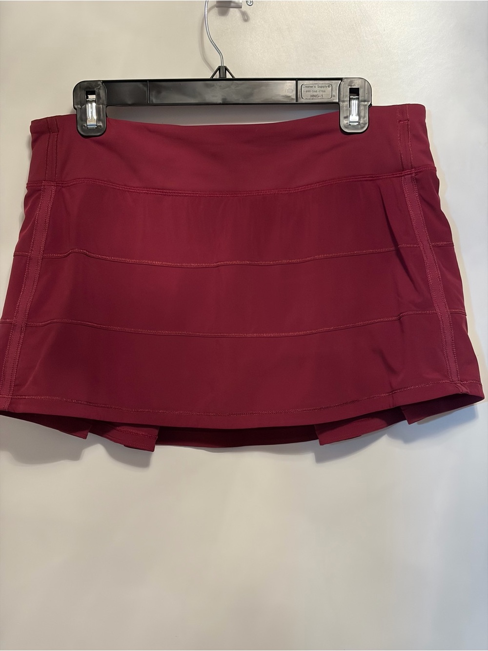 Lululemon Athletic Skort in Deep Wine Red